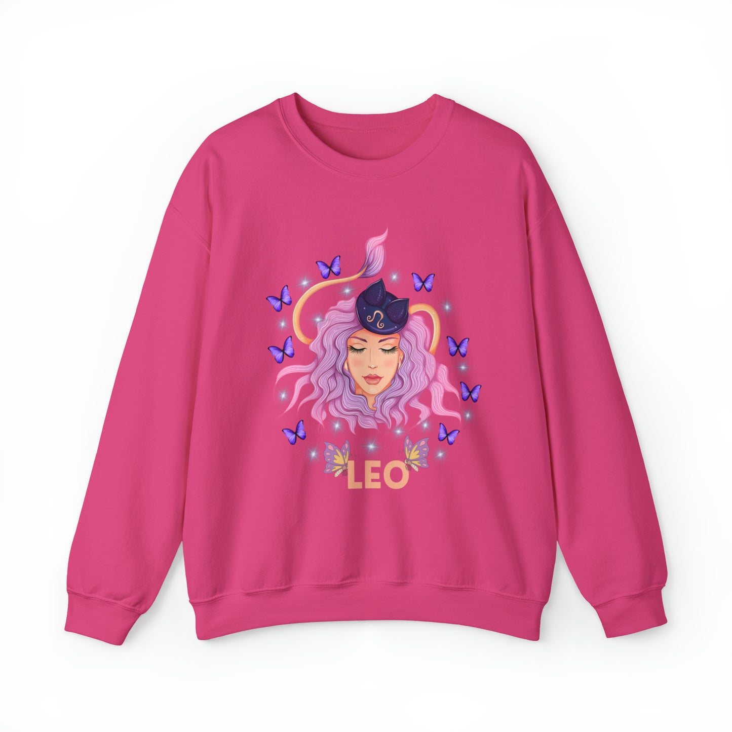 🦋 Leo 🦋 Zodiac Signs- Sweatshirts