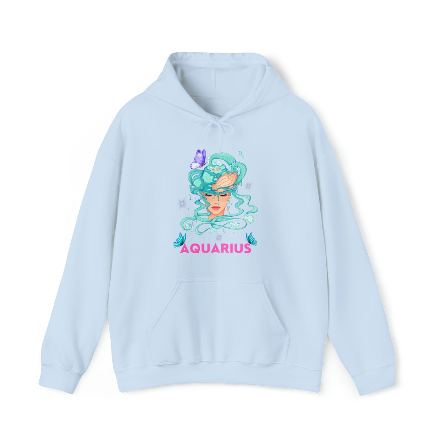 🦋 Aquarius 🦋 Zodiac Signs- Hoodies