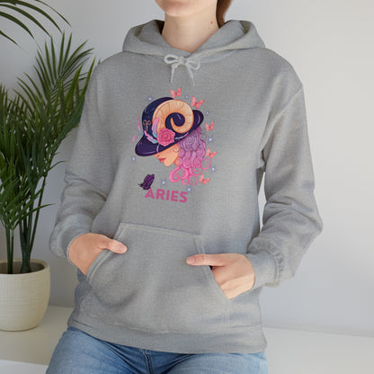 🦋 Aries 🦋 Zodiac Signs- Hoodies
