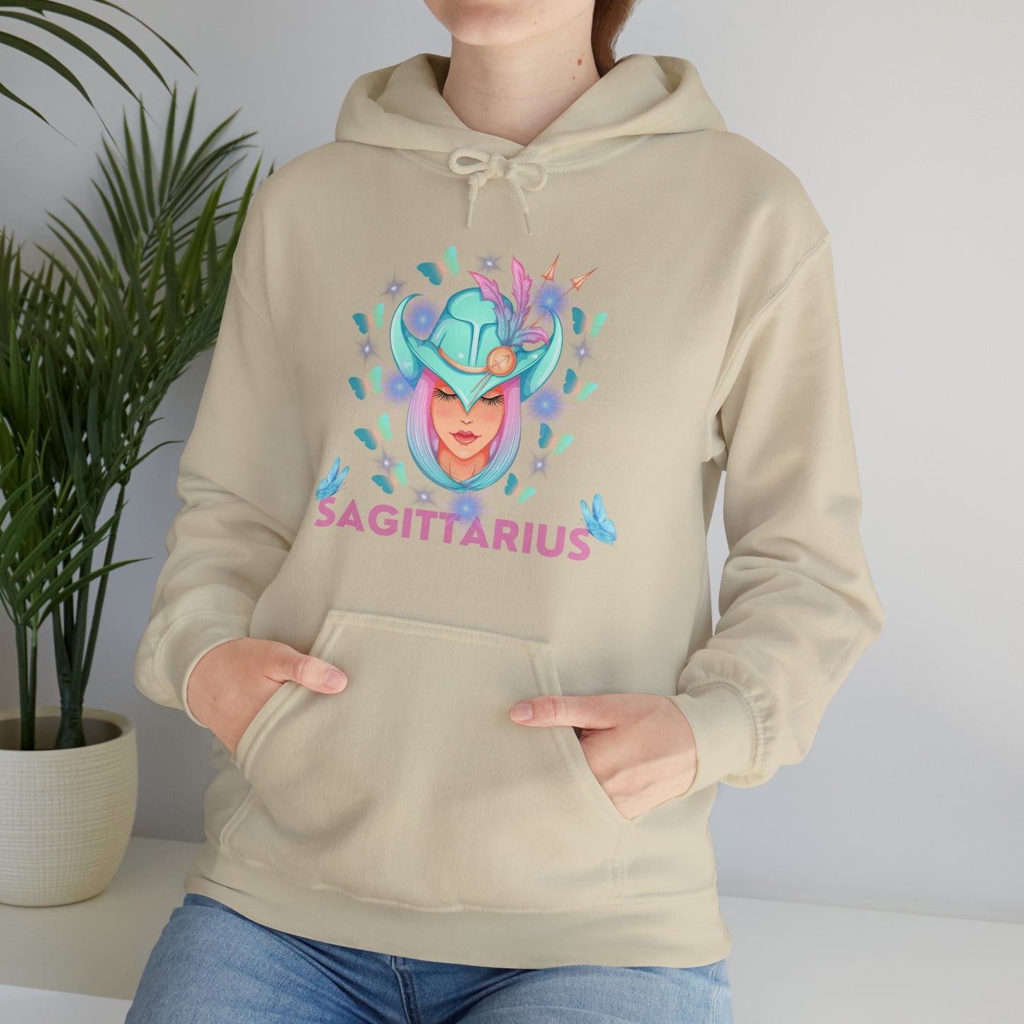 🦋 Sagittarius 🦋 Zodiac Signs- Hoodies