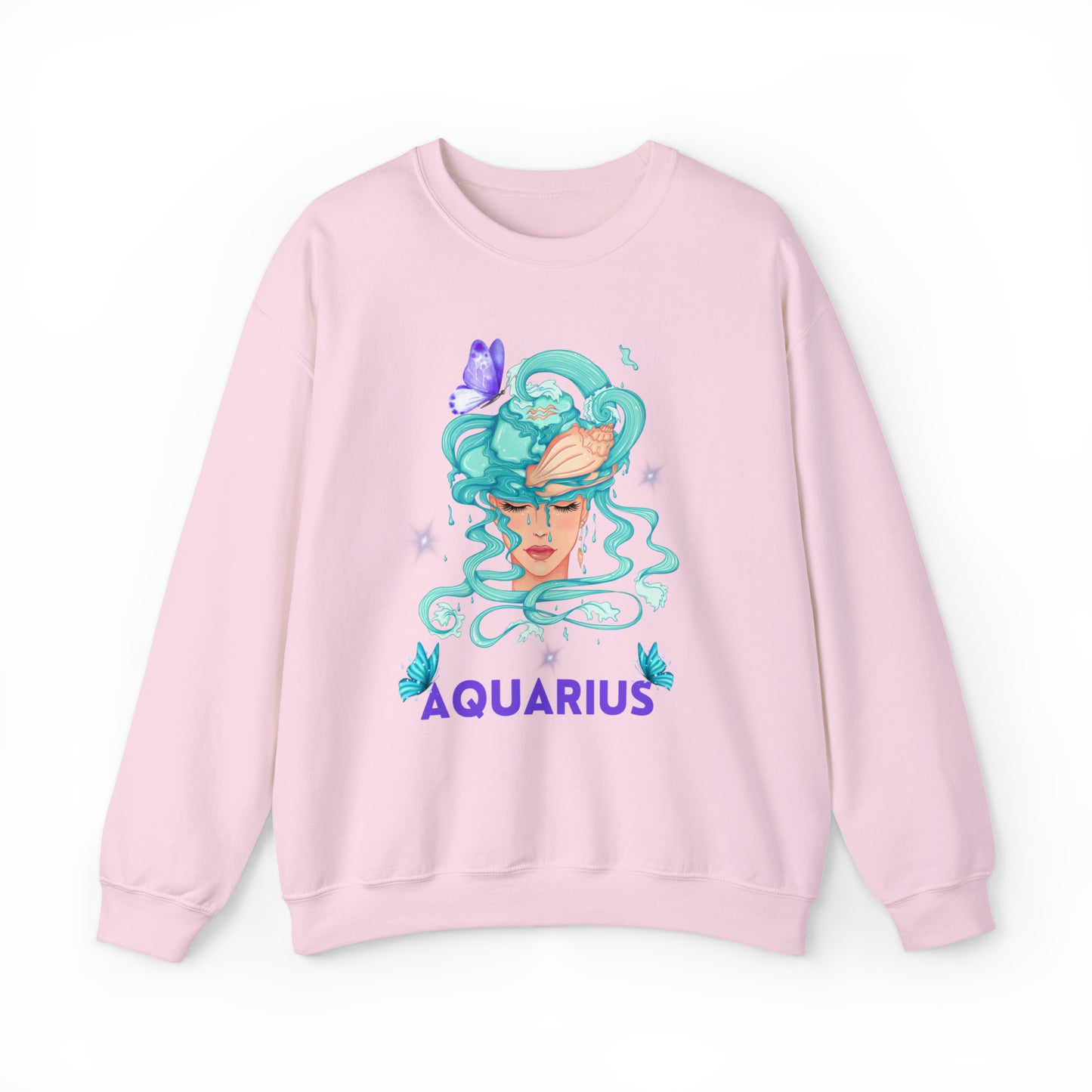 🦋 Aquarius 🦋 Zodiac Signs- Sweatshirts