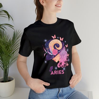 🦋 Aries 🦋 Zodiac Signs- Tees