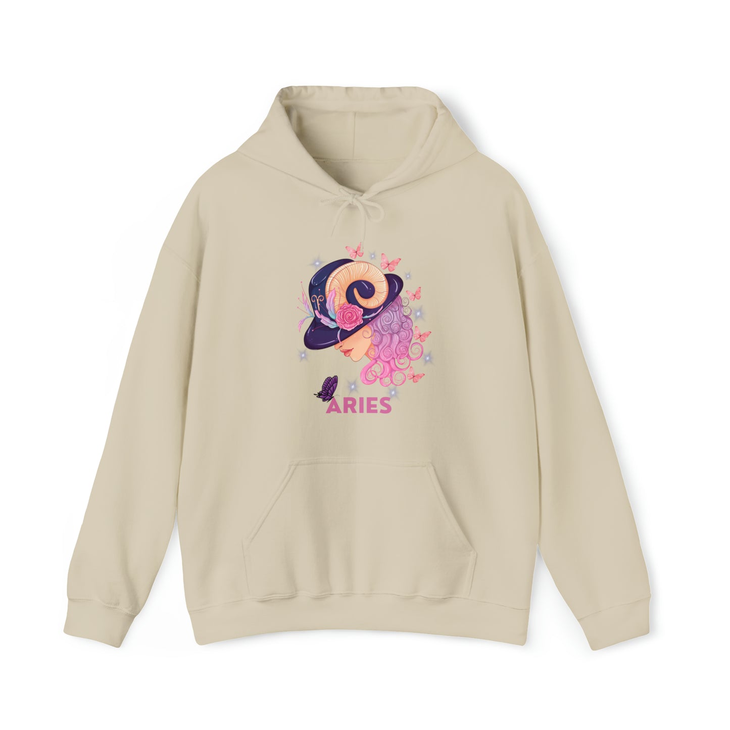 🦋 Aries 🦋 Zodiac Signs- Hoodies