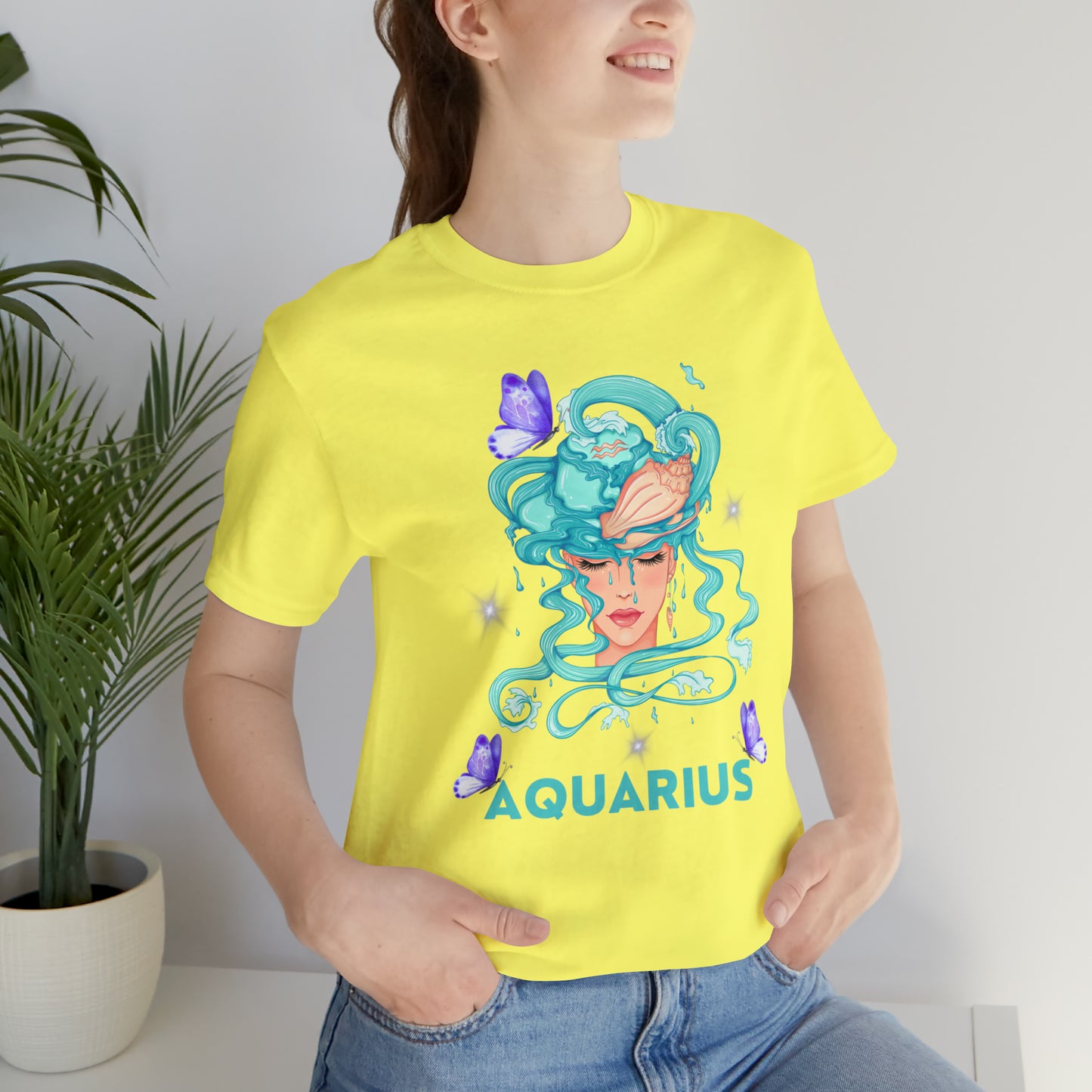 🦋 Aquarius 🦋 Zodiac Signs- Tees