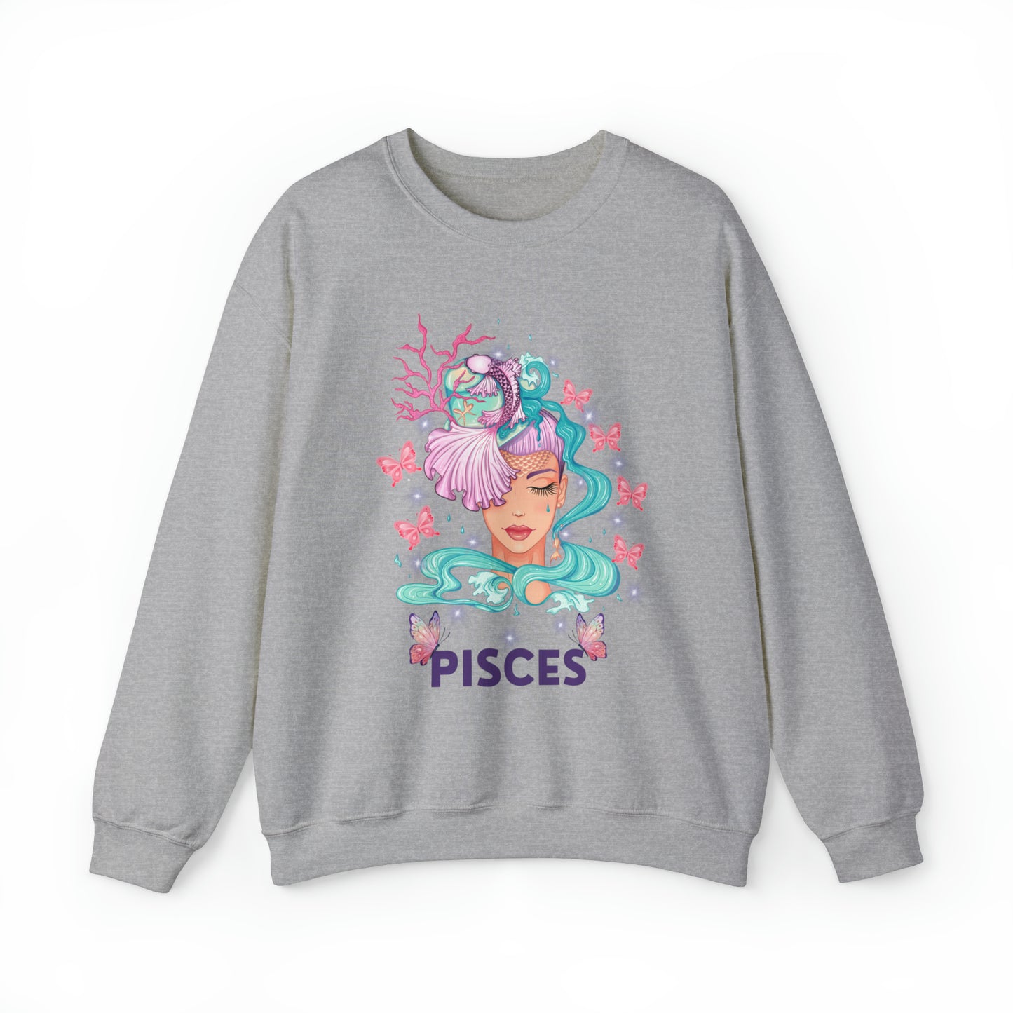 🦋 Pisces 🦋 Zodiac Signs- Sweatshirts