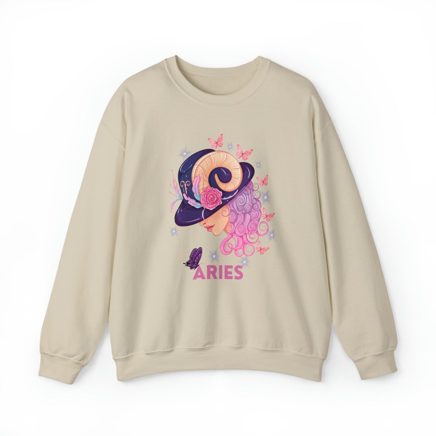 🦋 Aries 🦋 Zodiac Signs- Sweatshirts