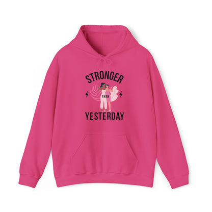 🦋 Stronger than Yesterday 🦋 Hoodies