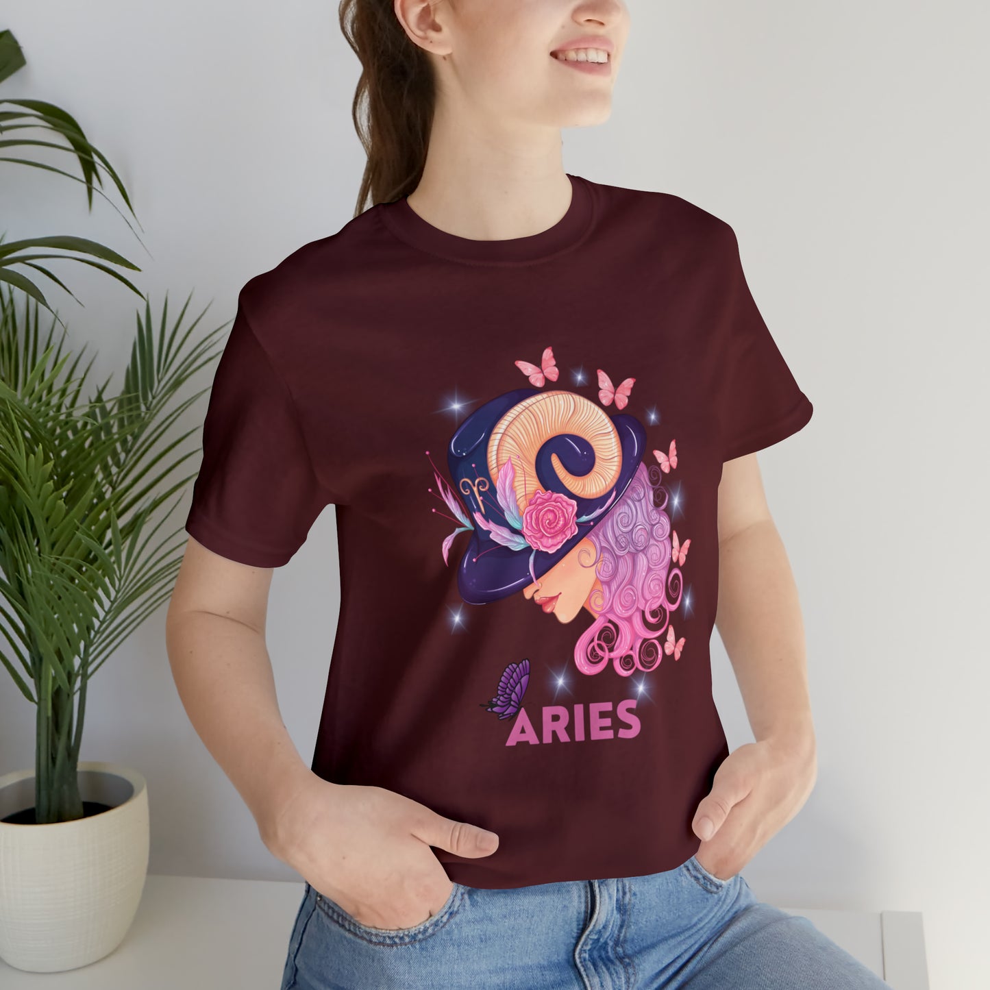 🦋 Aries 🦋 Zodiac Signs- Tees