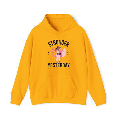 🦋 Stronger than Yesterday 🦋 Hoodies