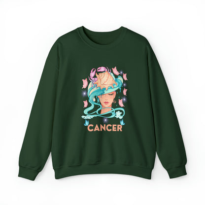 🦋 Cancer 🦋 Zodiac Signs- Sweatshirts