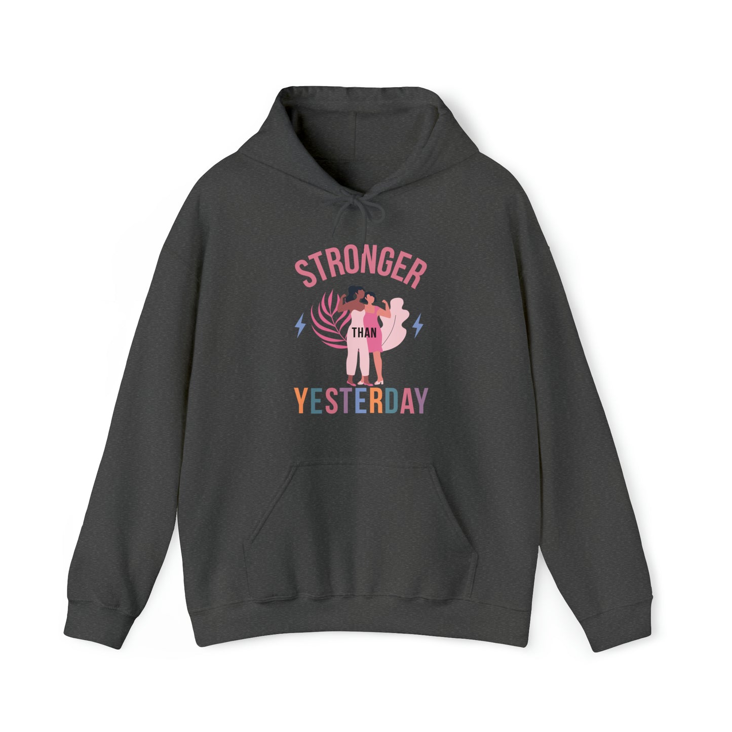 🦋 Stronger than Yesterday 🦋 Hoodies