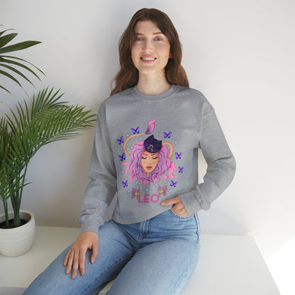🦋 Leo 🦋 Zodiac Signs- Sweatshirts