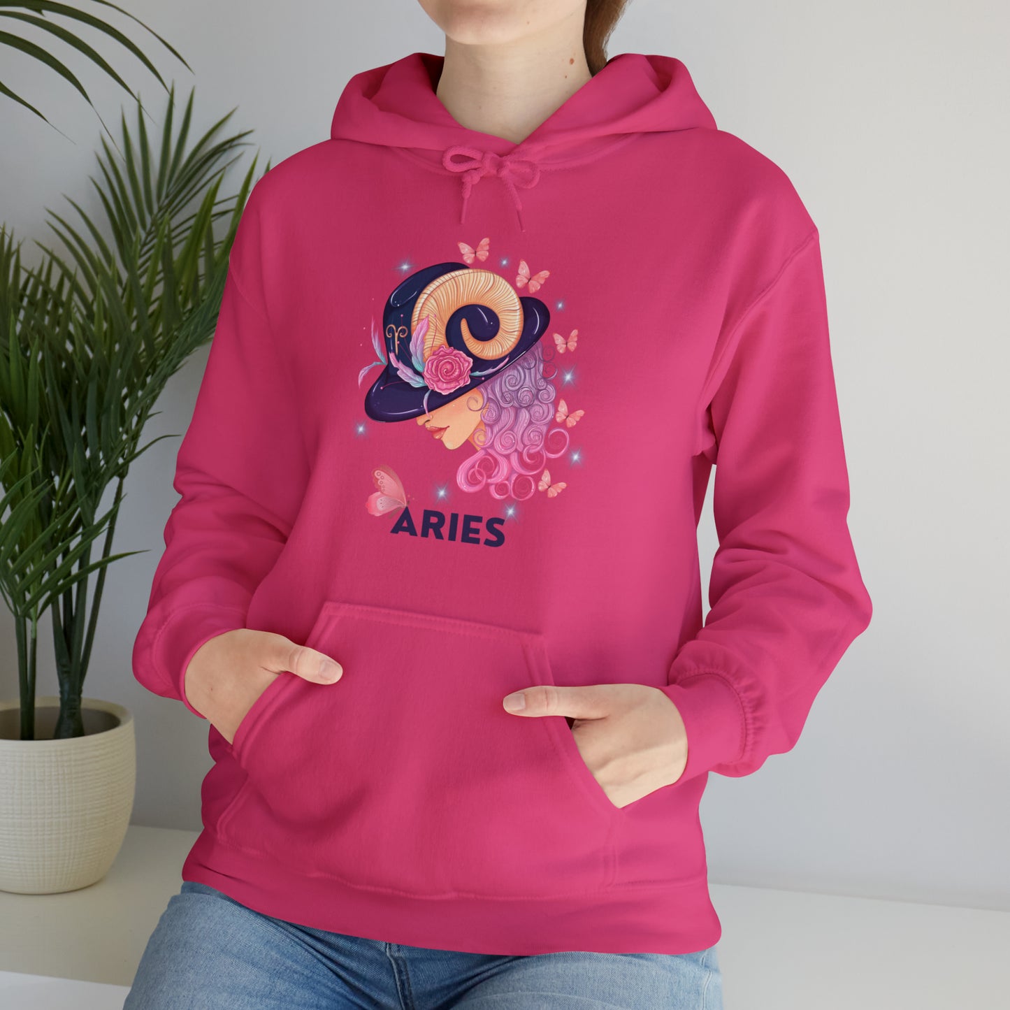 🦋 Aries 🦋 Zodiac Signs- Hoodies