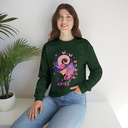 🦋 Aries 🦋 Zodiac Signs- Sweatshirts