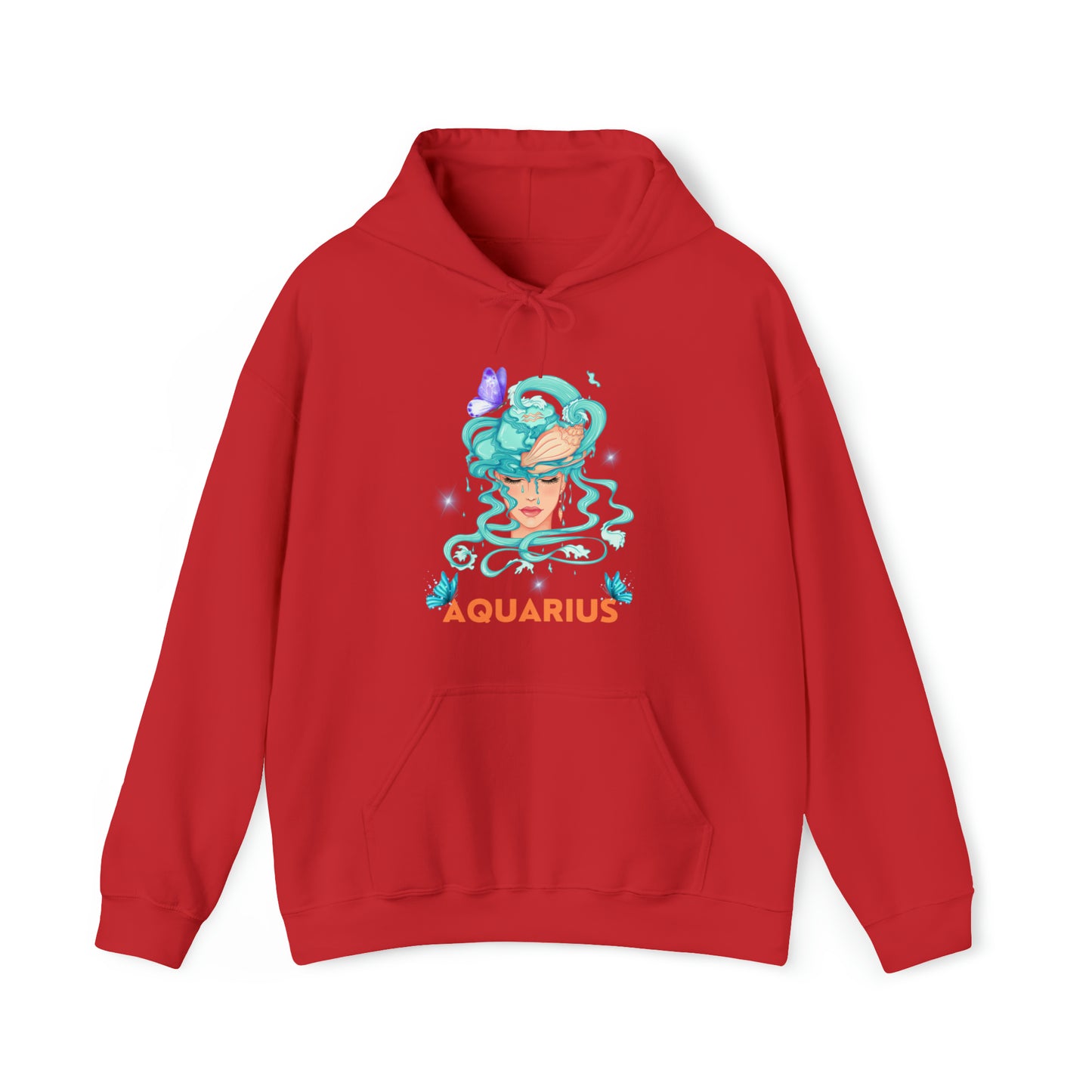 🦋 Aquarius 🦋 Zodiac Signs- Hoodies
