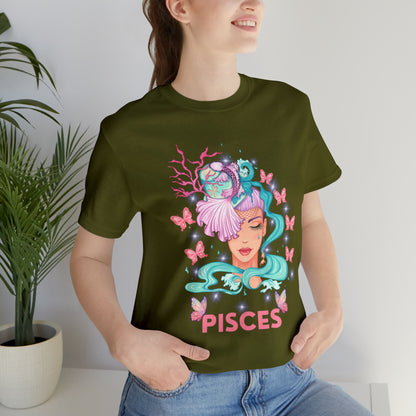 🦋 Pisces 🦋 Zodiac Signs- Tees
