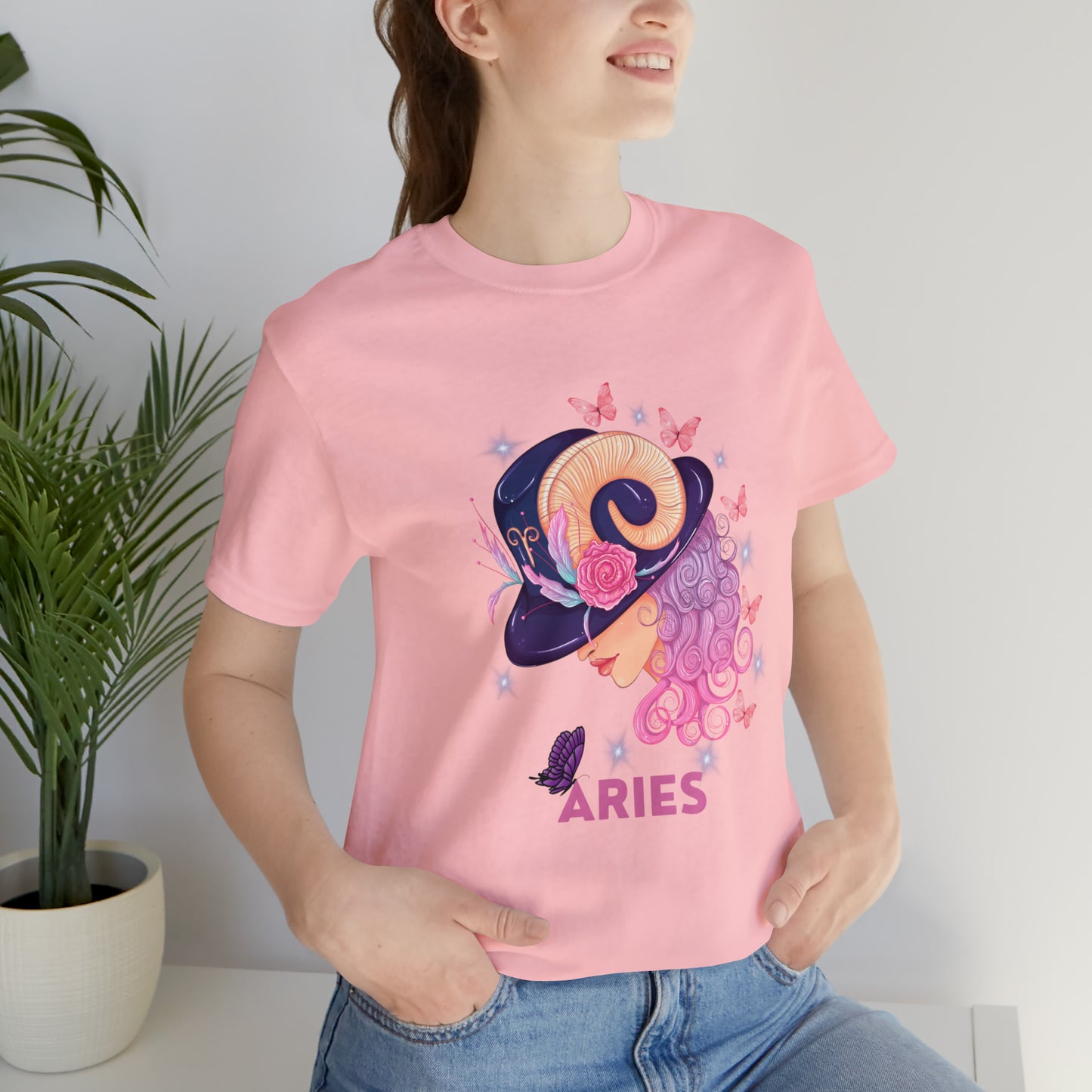 🦋 Aries 🦋 Zodiac Signs- Tees