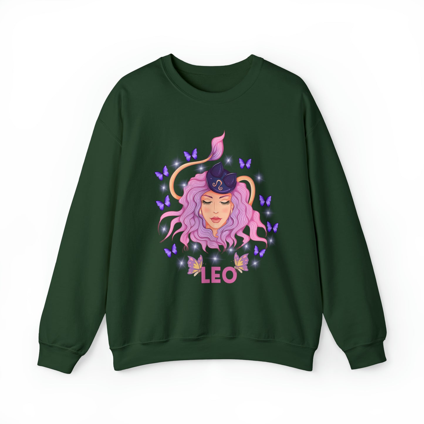 🦋 Leo 🦋 Zodiac Signs- Sweatshirts
