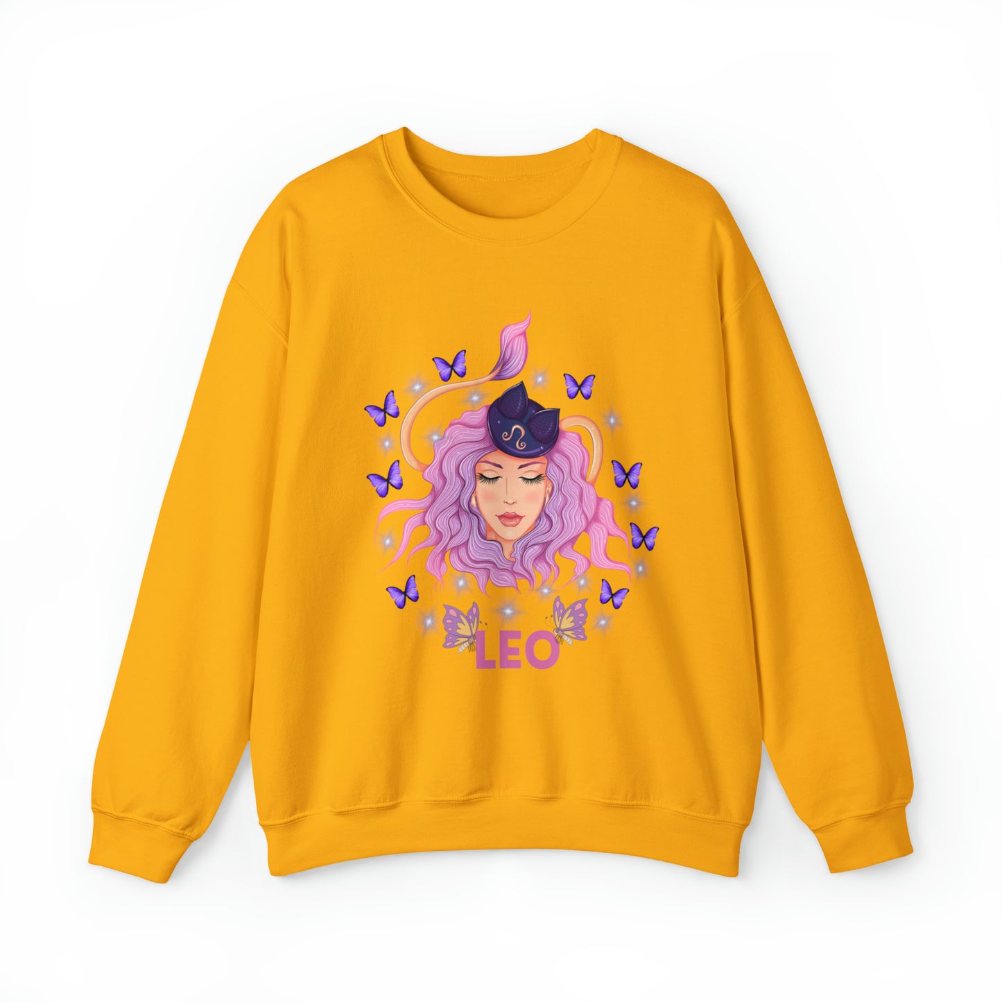 🦋 Leo 🦋 Zodiac Signs- Sweatshirts