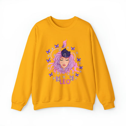 🦋 Leo 🦋 Zodiac Signs- Sweatshirts