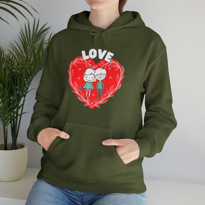 🦋 Love Heart 🦋 Hoodies