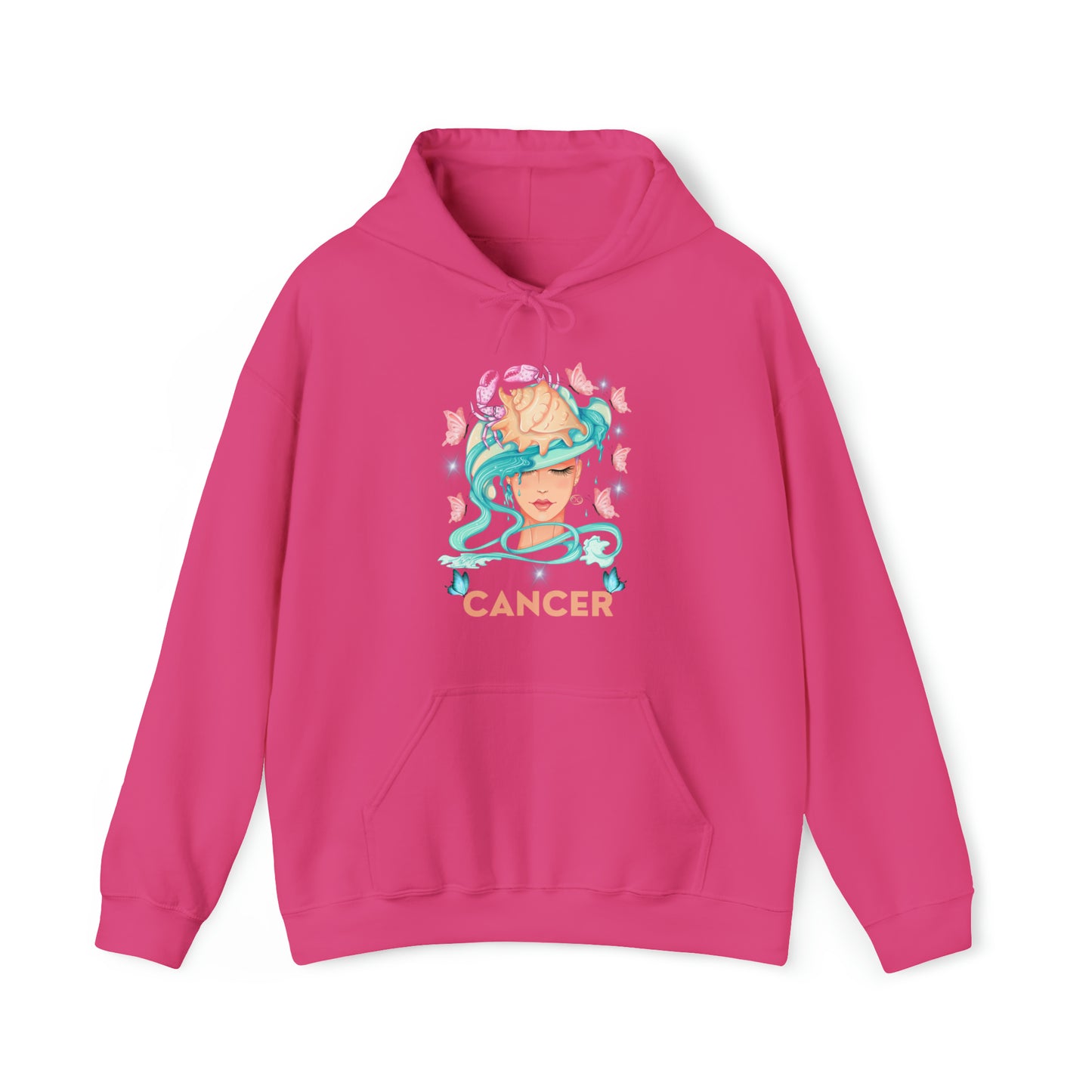 🦋 Cancer 🦋 Zodiac Signs- Hoodies