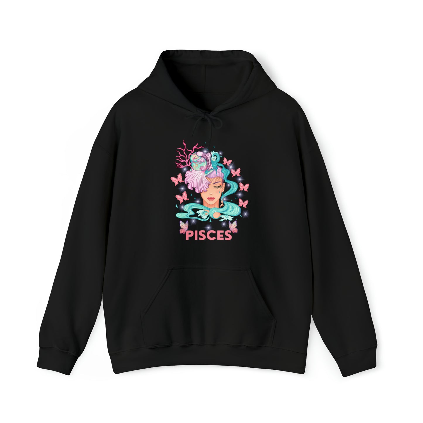 🦋 Pisces 🦋 Zodiac Signs- Hoodies