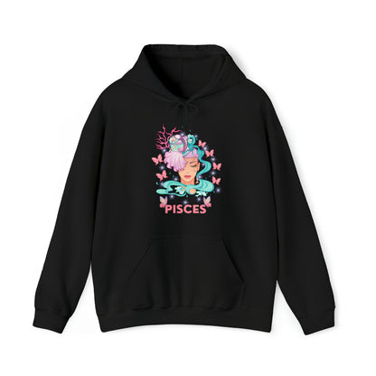 🦋 Pisces 🦋 Zodiac Signs- Hoodies