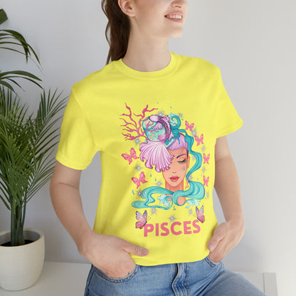 🦋 Pisces 🦋 Zodiac Signs- Tees