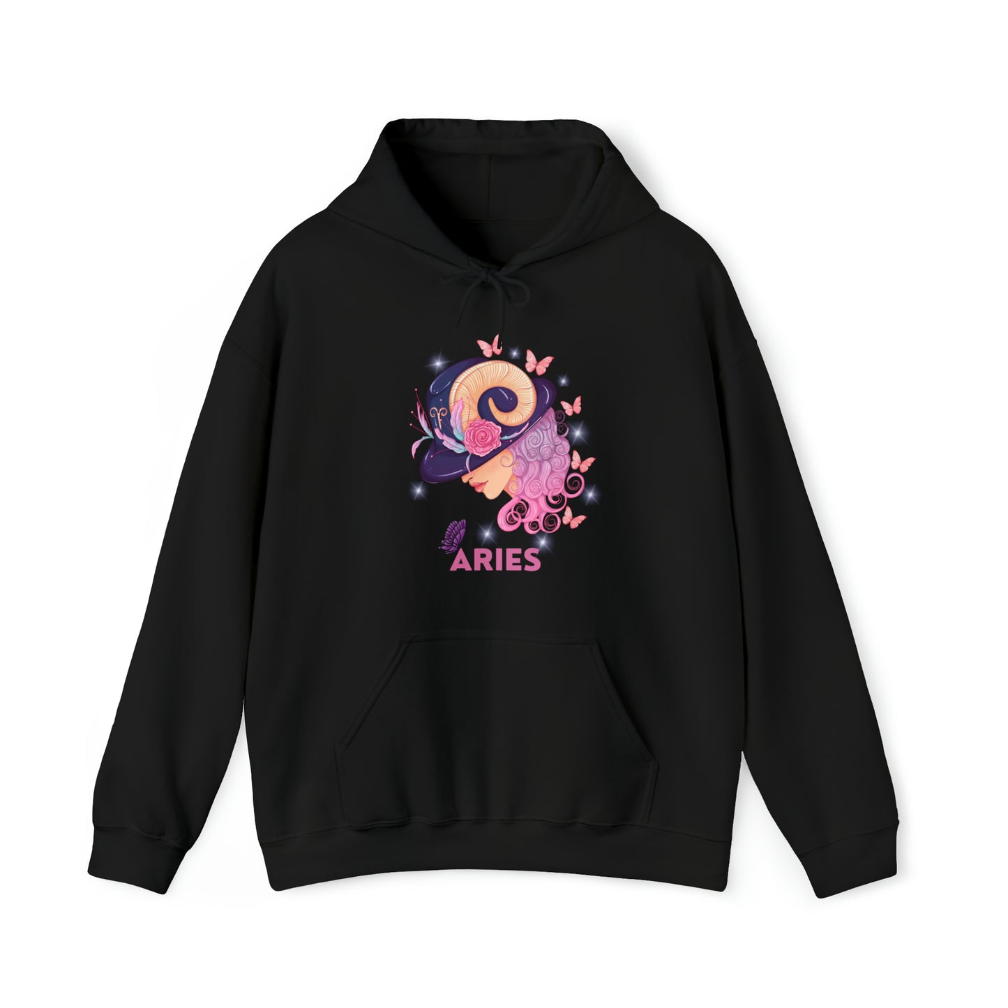🦋 Aries 🦋 Zodiac Signs- Hoodies