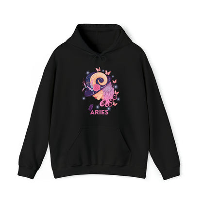 🦋 Aries 🦋 Zodiac Signs- Hoodies