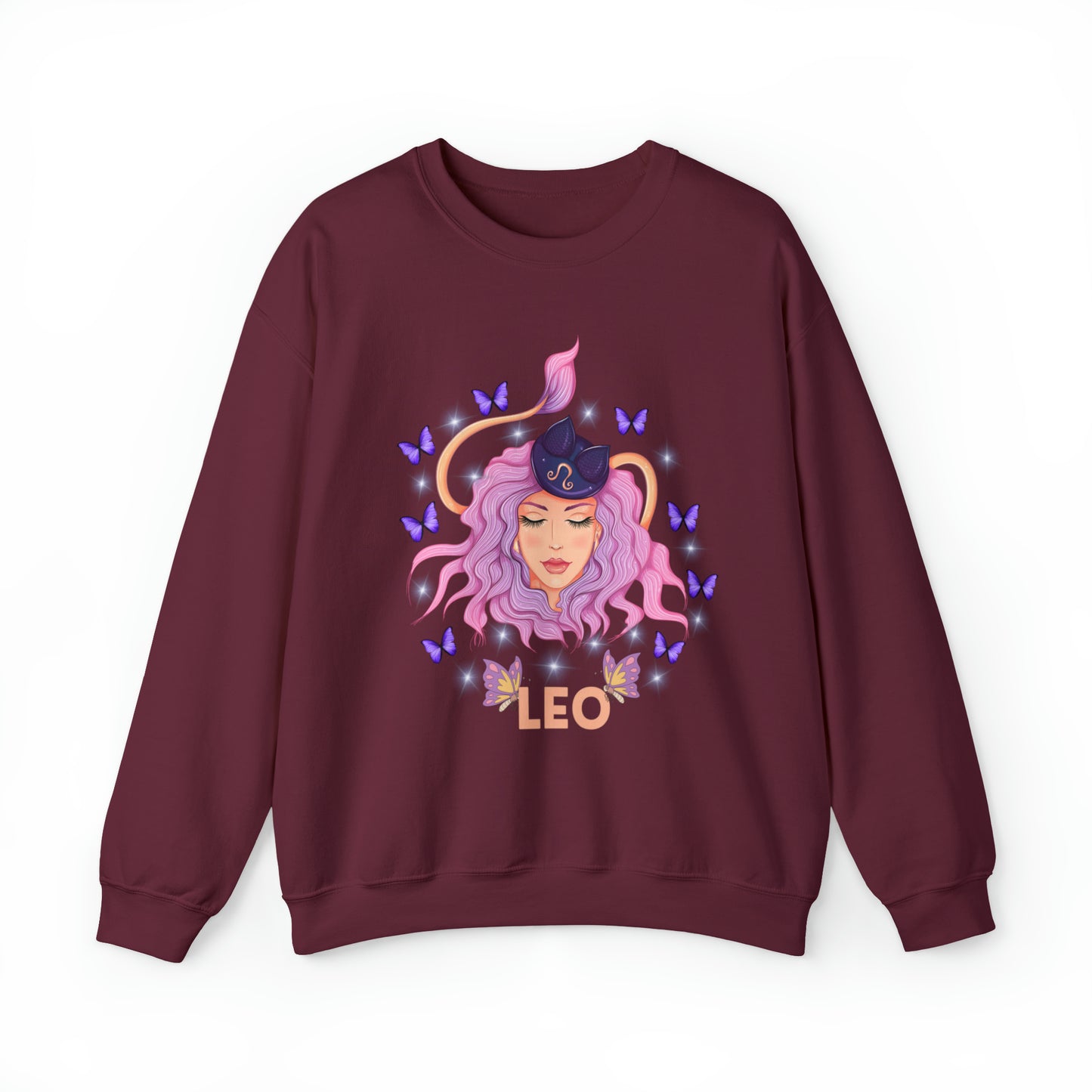 🦋 Leo 🦋 Zodiac Signs- Sweatshirts