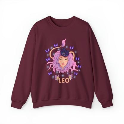 🦋 Leo 🦋 Zodiac Signs- Sweatshirts