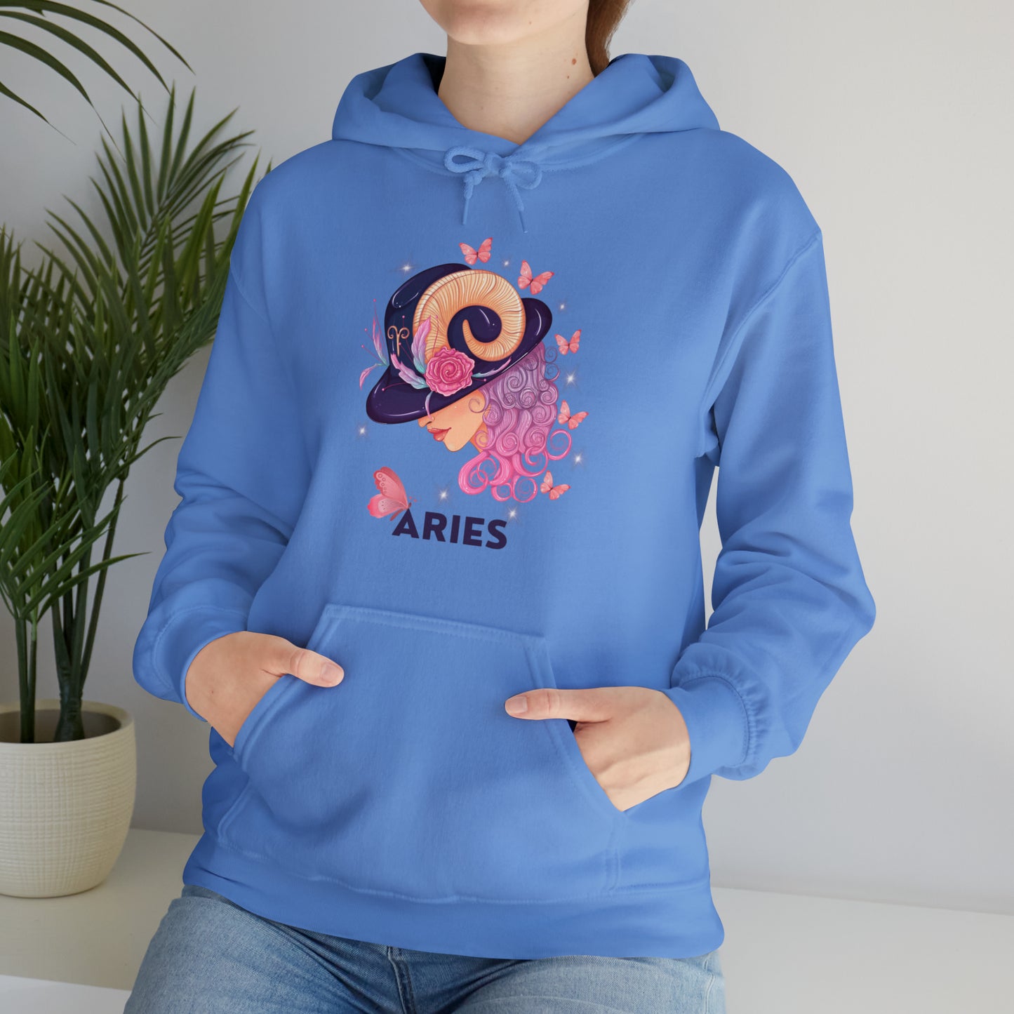 🦋 Aries 🦋 Zodiac Signs- Hoodies