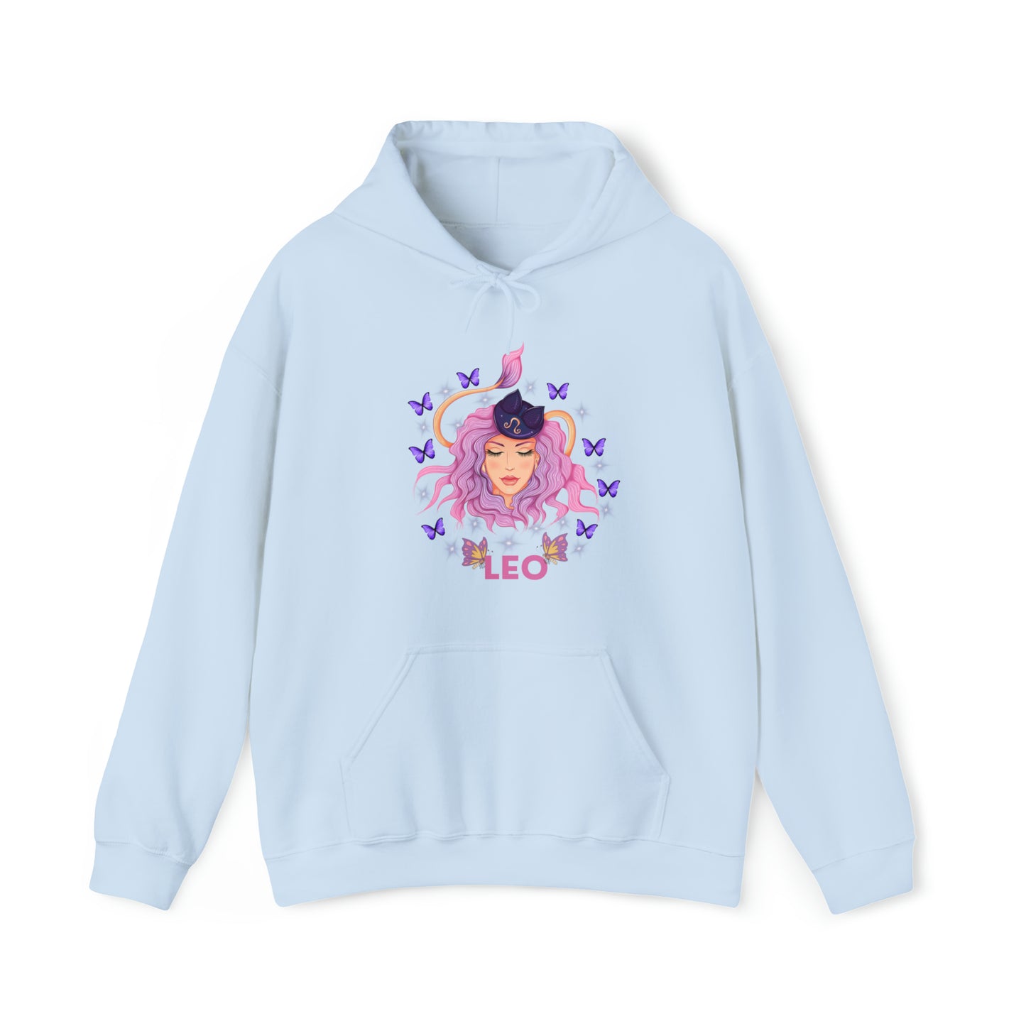 🦋 Leo 🦋 Zodiac Signs- Hoodies