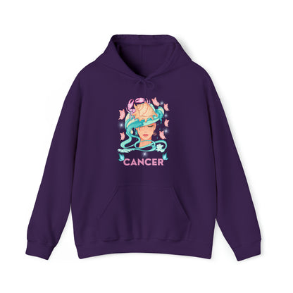 🦋 Cancer 🦋 Zodiac Signs- Hoodies