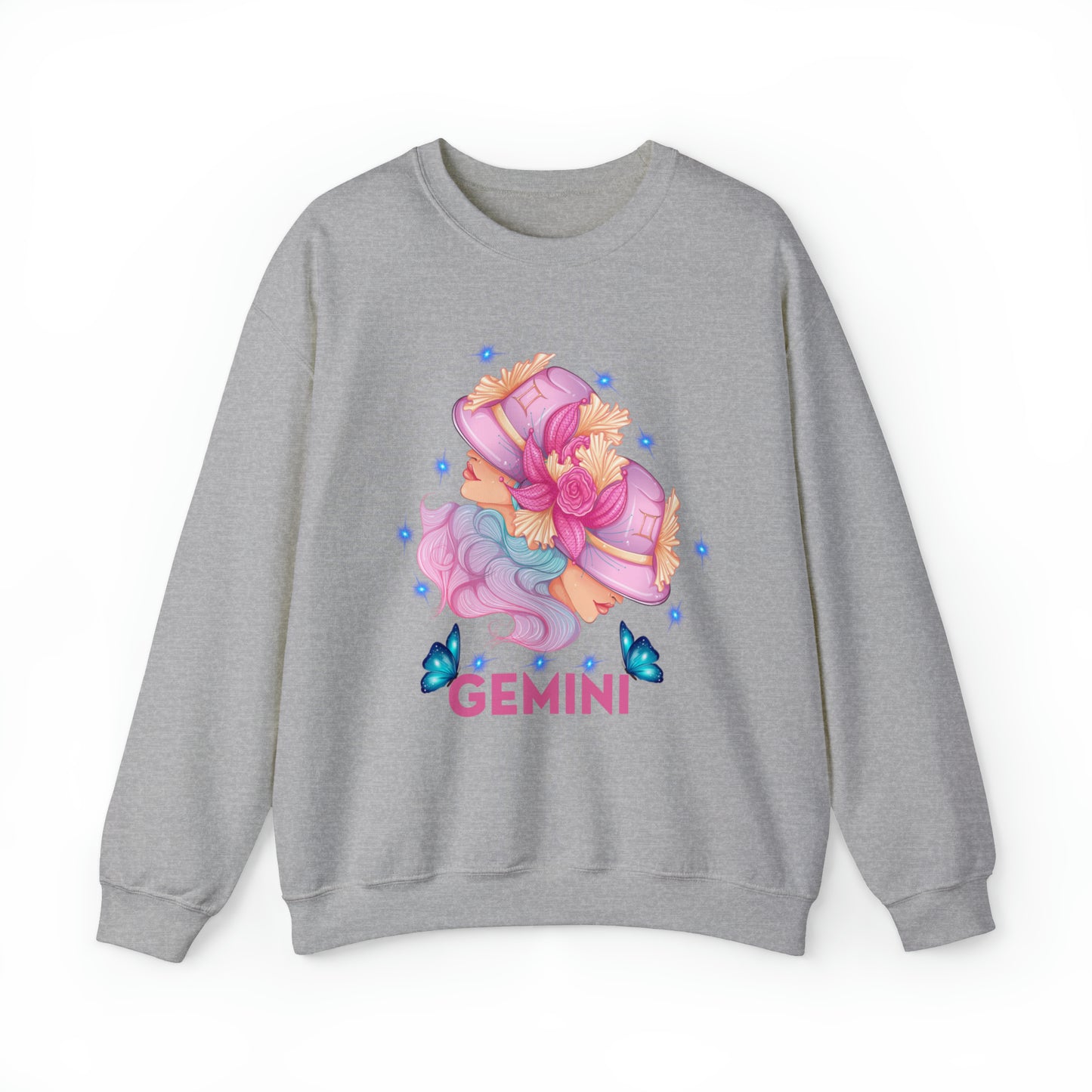 🦋 Gemini 🦋 Zodiac Signs- Sweatshirts