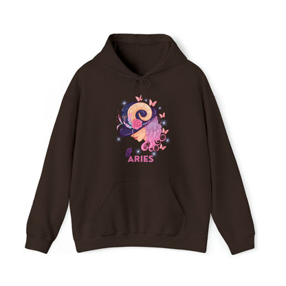 🦋 Aries 🦋 Zodiac Signs- Hoodies