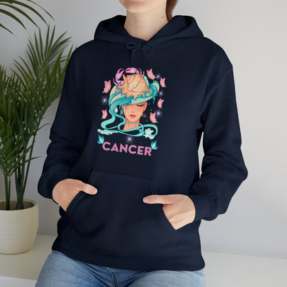 🦋 Cancer 🦋 Zodiac Signs- Hoodies