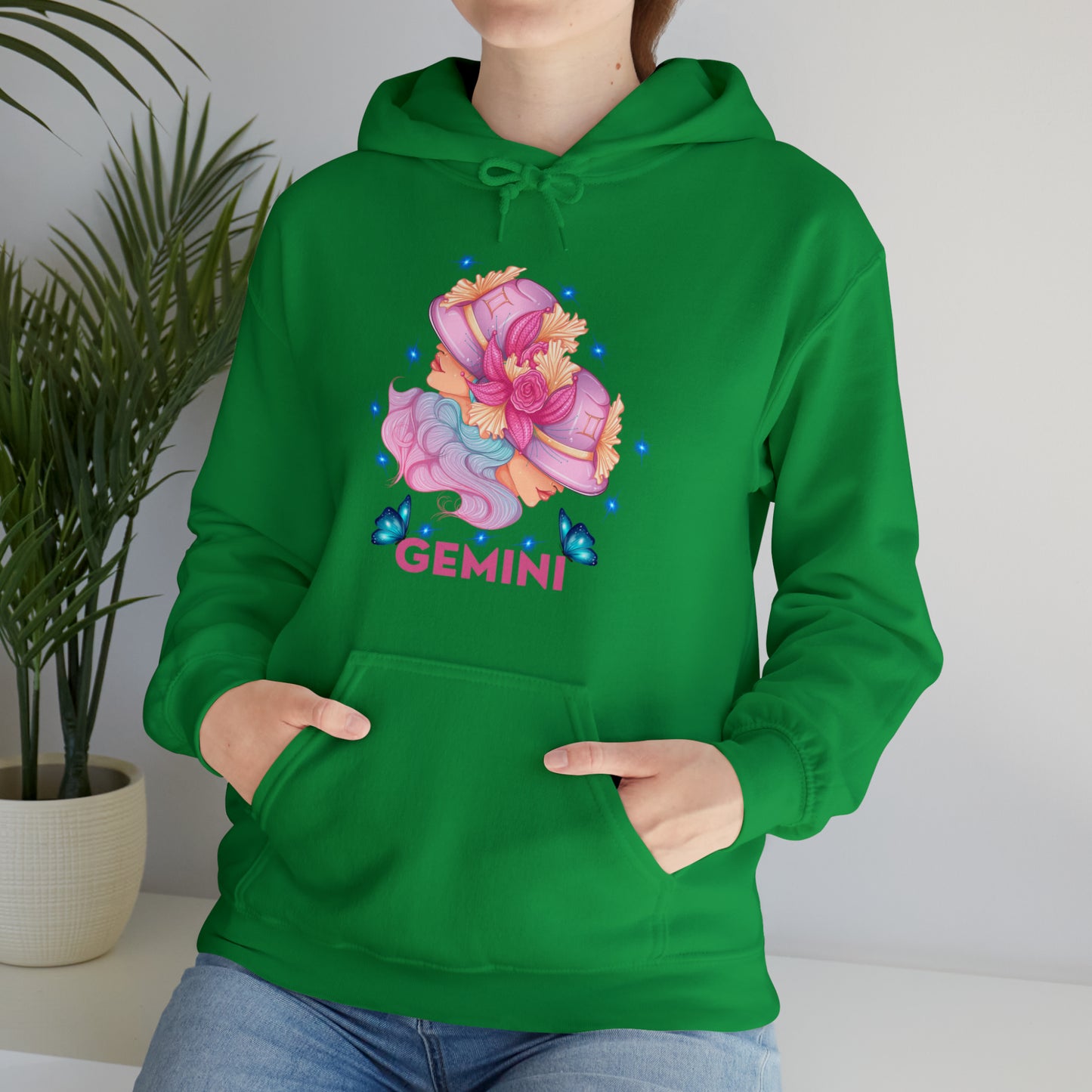 🦋 Gemini 🦋 Zodiac Signs- Hoodies