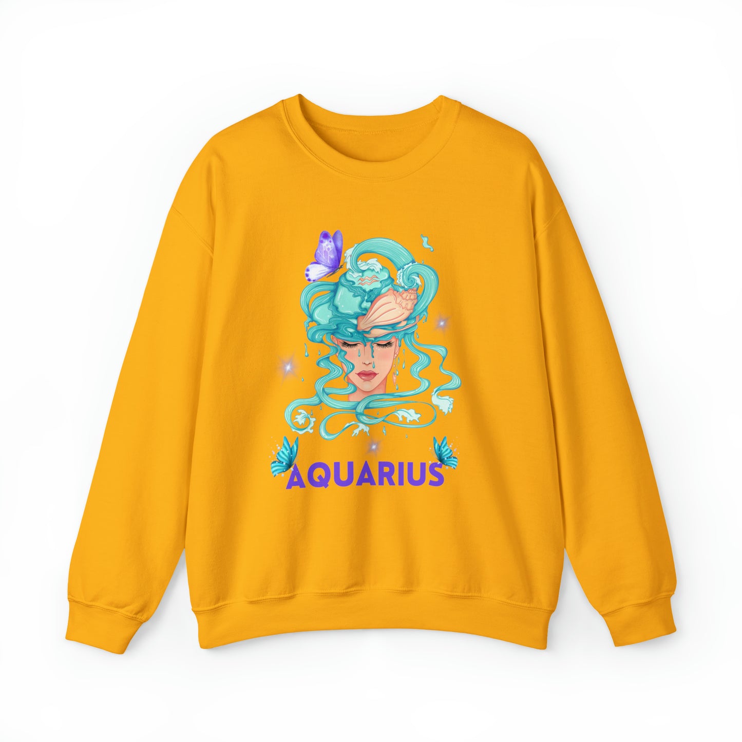 🦋 Aquarius 🦋 Zodiac Signs- Sweatshirts