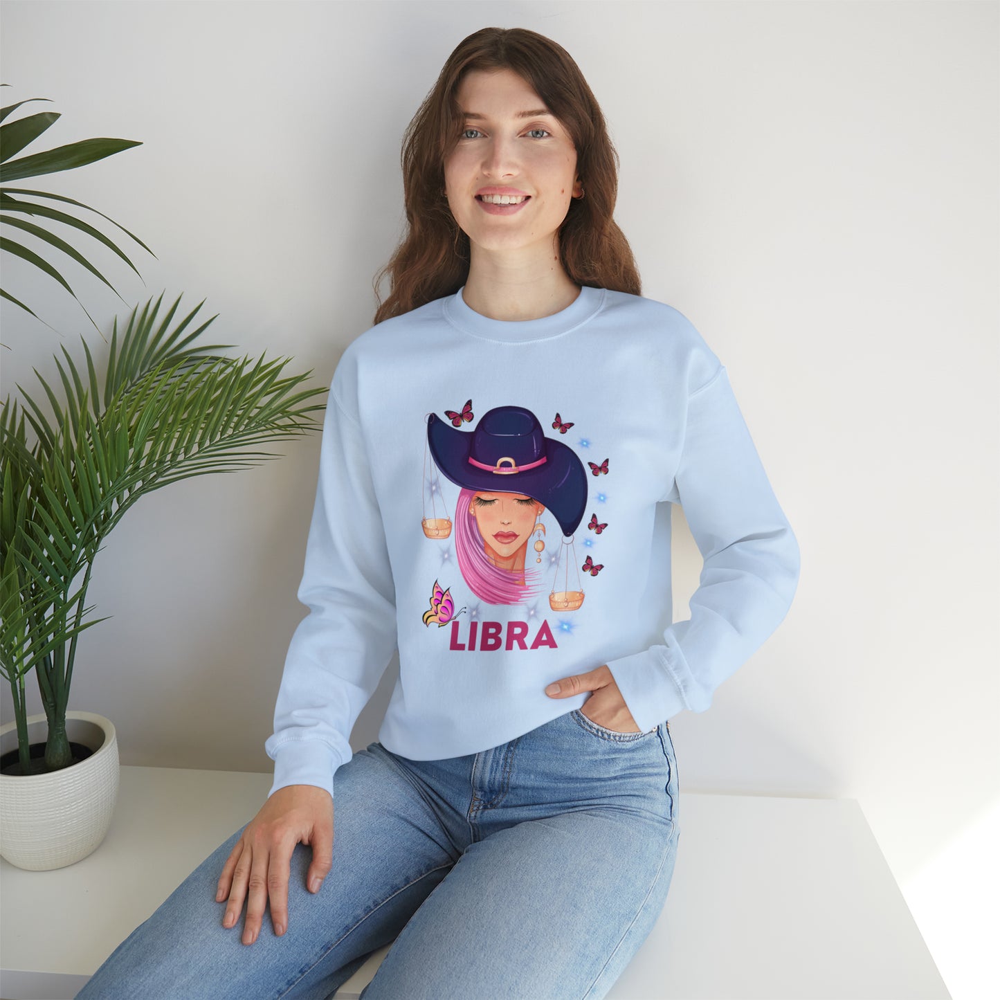 🦋 Libra 🦋 Zodiac Signs- Sweatshirts