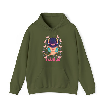 🦋 Taurus 🦋 Zodiac Signs- Hoodies