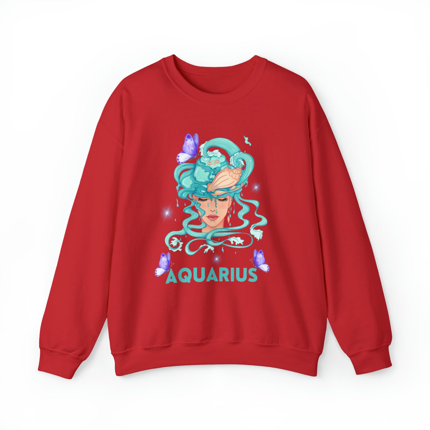 🦋 Aquarius 🦋 Zodiac Signs- Sweatshirts