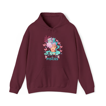 🦋 Pisces 🦋 Zodiac Signs- Hoodies