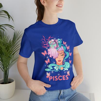 🦋 Pisces 🦋 Zodiac Signs- Tees