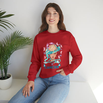 🦋 Cancer 🦋 Zodiac Signs- Sweatshirts
