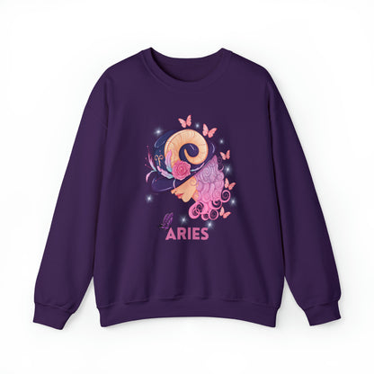 🦋 Aries 🦋 Zodiac Signs- Sweatshirts