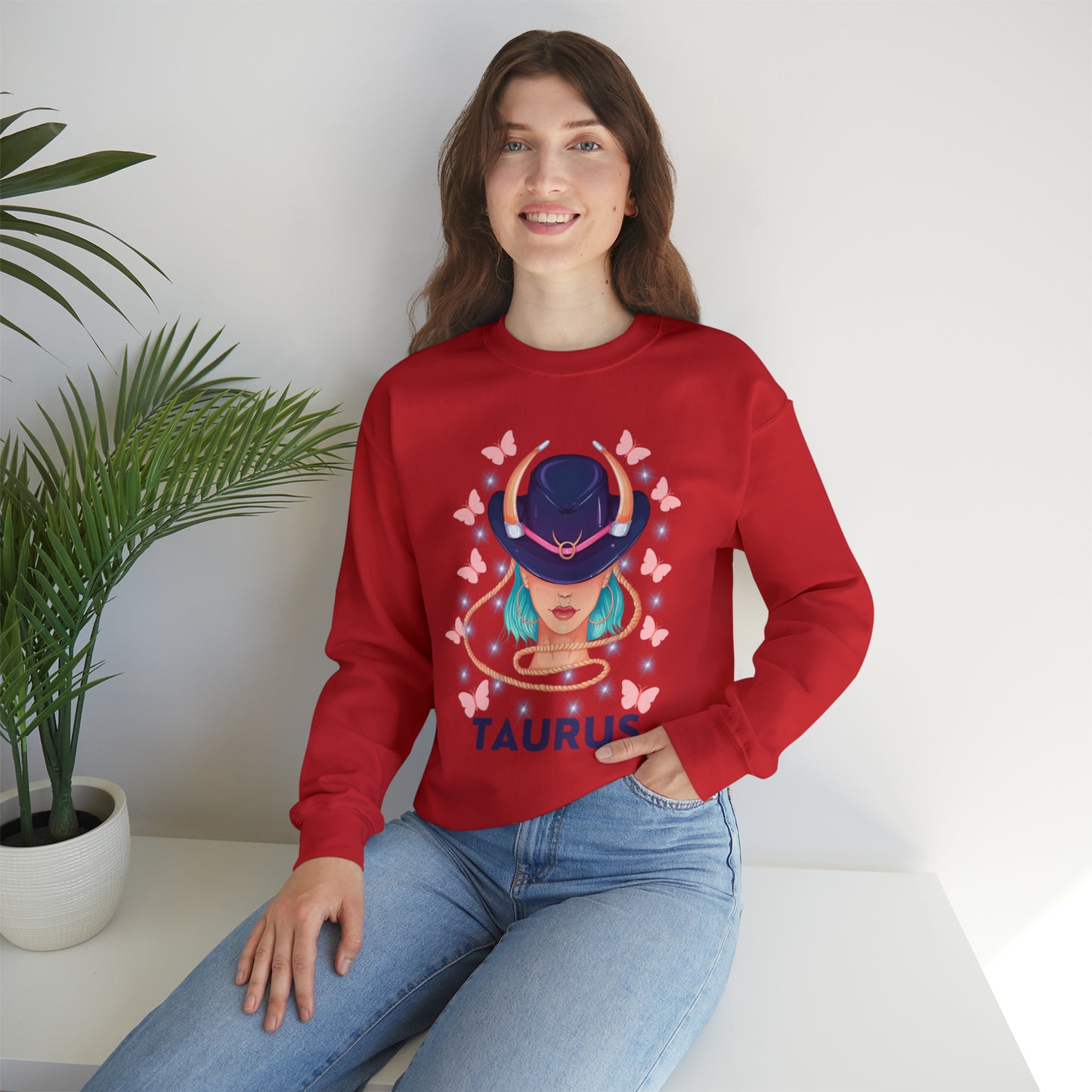 🦋 Taurus 🦋 Zodiac Signs- Sweatshirts