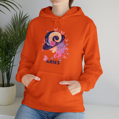 🦋 Aries 🦋 Zodiac Signs- Hoodies